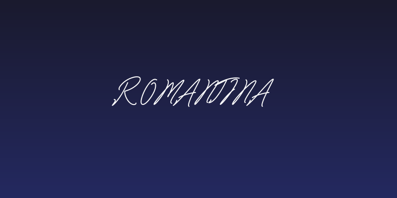 Romantina Social Header