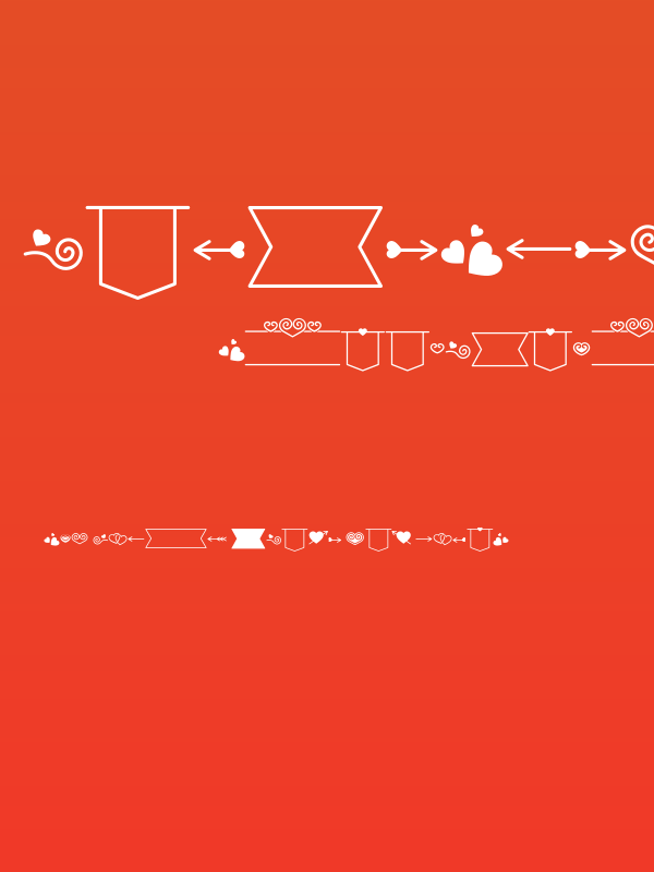 Romantine Dingbat Poster