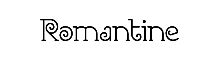 Romantine फ़ॉन्ट