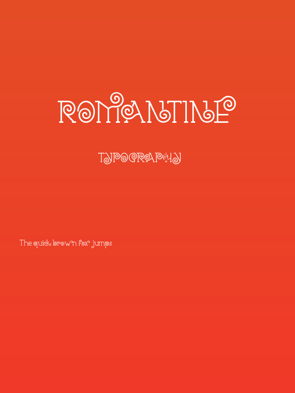 Romantine Poster