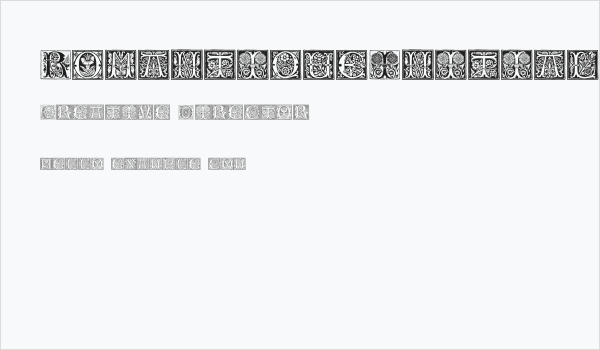 RomantiqueInitials Business Card