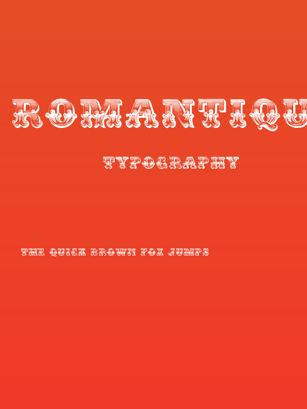 Romantiques Poster