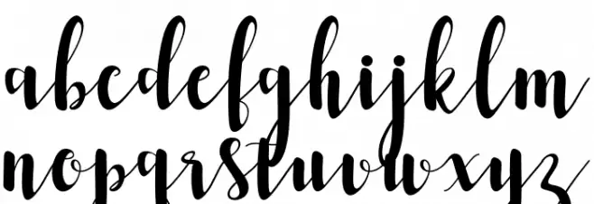 RomantisScript Polices MINUSCULES