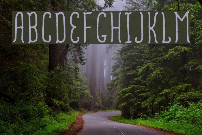 Romantisk DEMO Regular Font examples