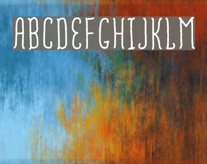 Romantisk DEMO Regular Font examples