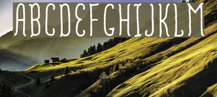 Romantisk DEMO Regular Font examples