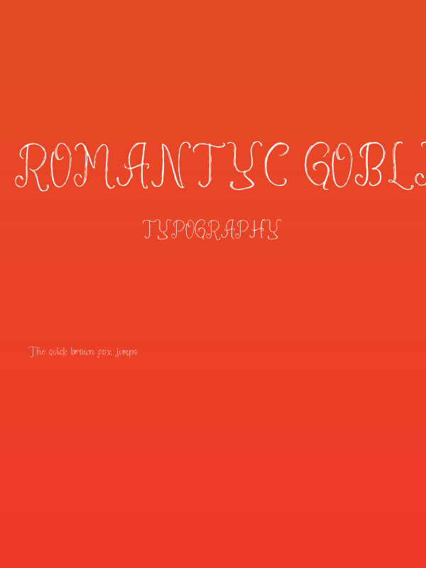 Romantyc Goblins Poster
