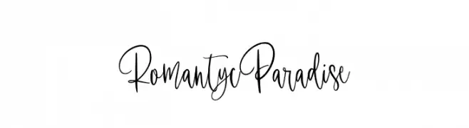 Romantyc Paradise  Fuentes Gratis Descargar