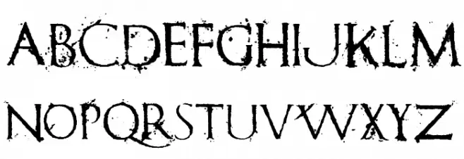 Romanum Est フォント 大文字