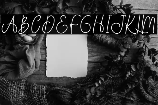 Romarans Font examples