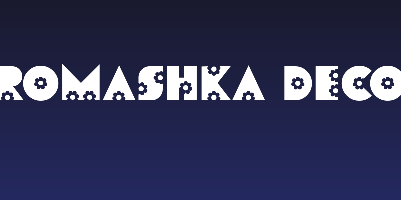 Romashka Deco Social Header
