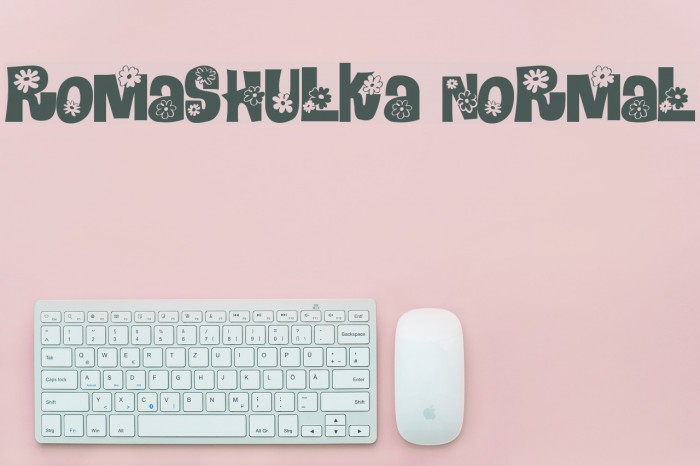 Romashulka Normal Font examples