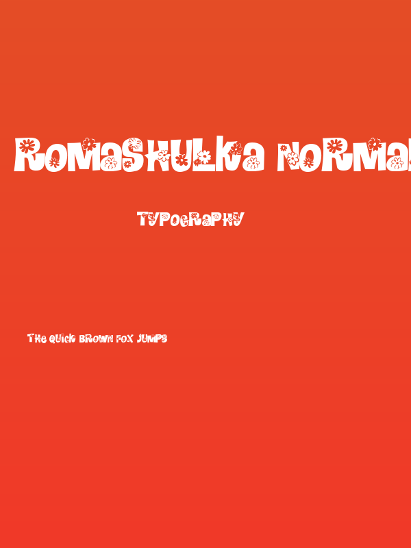 Romashulka Normal Poster