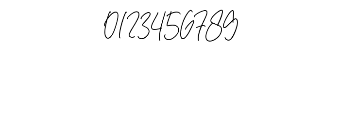Romatine Signature Font OTHER CHARS