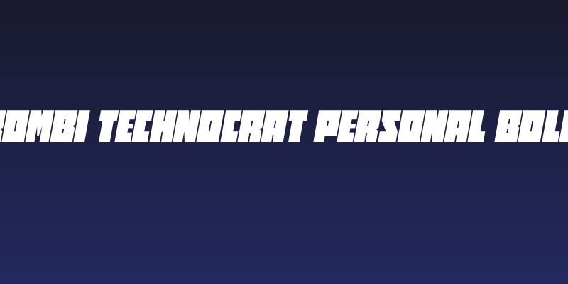 Rombi Technocrat PERSONAL Bold Social Header