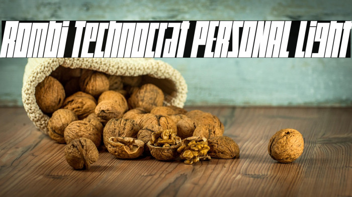 Rombi Technocrat PERSONAL Light Example 1