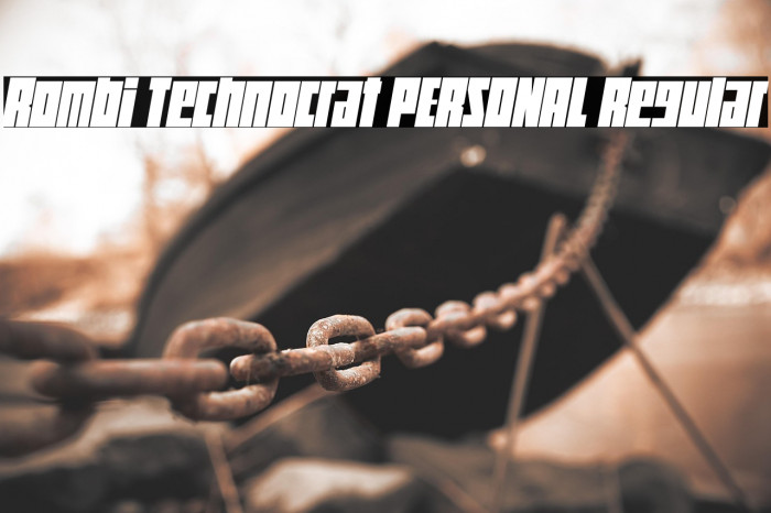 Rombi Technocrat PERSONAL Regular Example 3