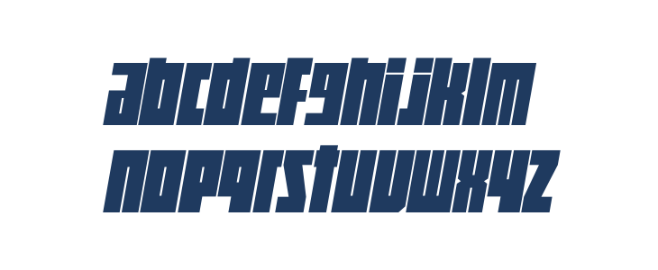 Rombi Technocrat PERSONAL Regular Lowercase