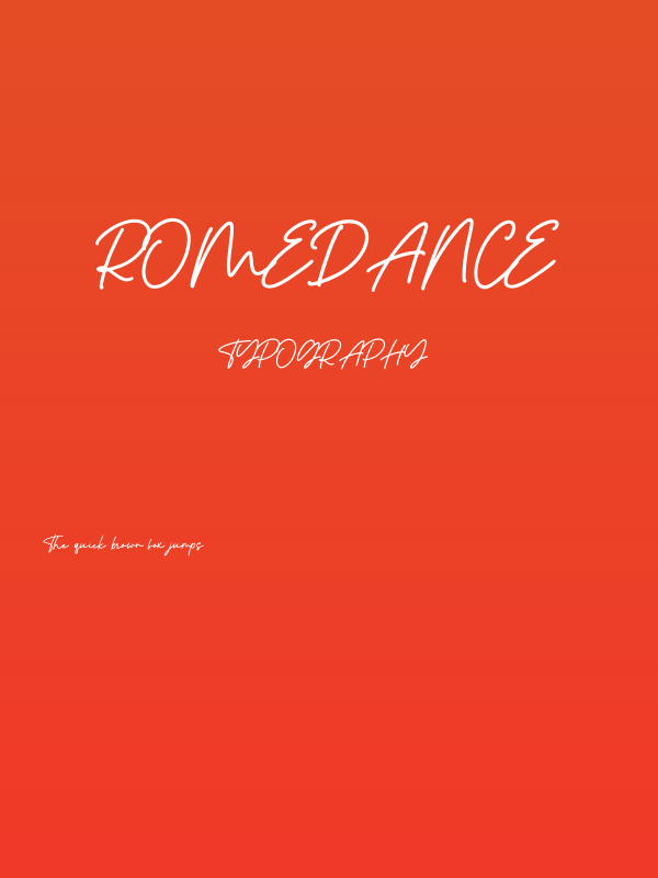 Romedance Poster