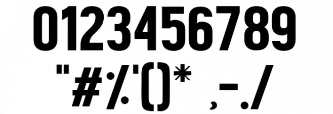 Romedhal Sans Font OTHER CHARS