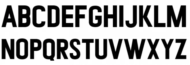 Romedhal Sans Caratteri MINUSCOLO