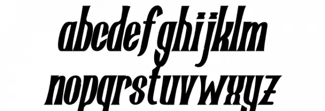 Romelano Bold Italic PERSONAL USE Bold Italic Fuentes MINÚSCULAS