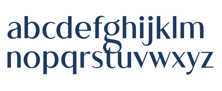 RomelioSans Lowercase