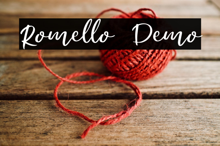 Romello Demo Example 3