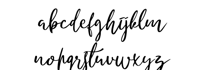Romello Demo Font LOWERCASE