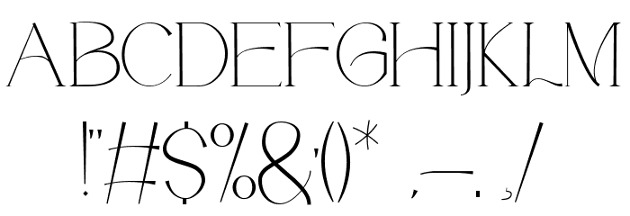 Romentic Font OTHER CHARS