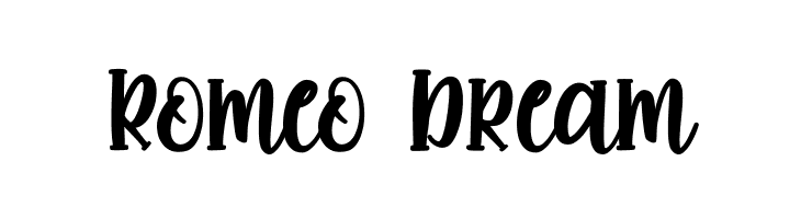 Romeo Dream  font caratteri gratis