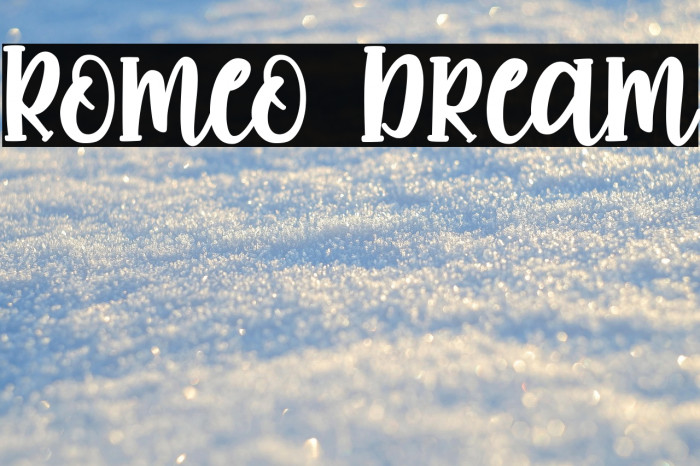 Romeo Dream Example 2