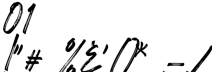 Romeo Fans Font OTHER CHARS