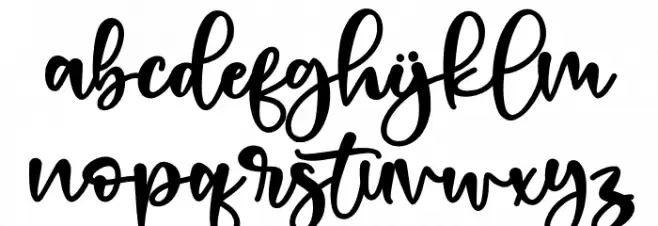 Romeo Juliet - Personal Use Font LOWERCASE