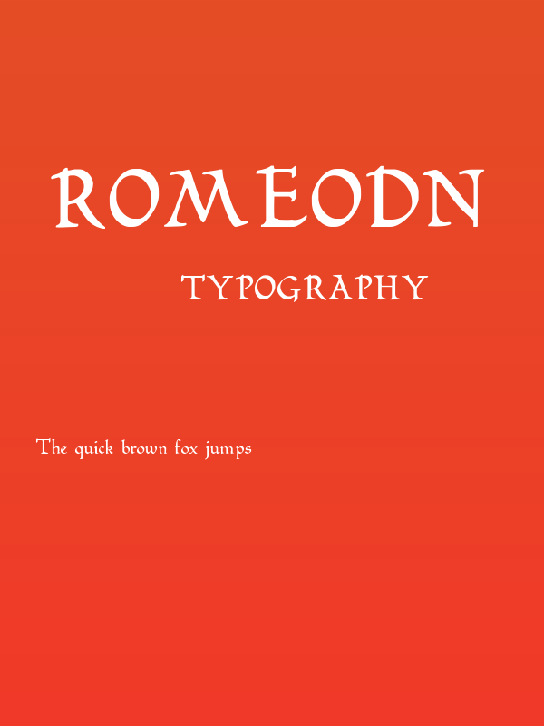 Romeodn Poster