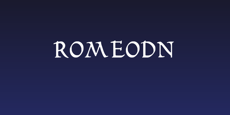Romeodn Social Header