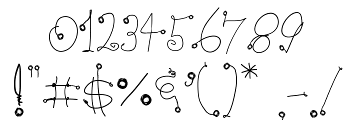 Romer#1 Font OTHER CHARS