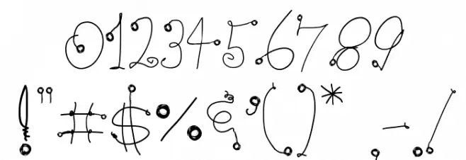 Romer#1 Font OTHER CHARS