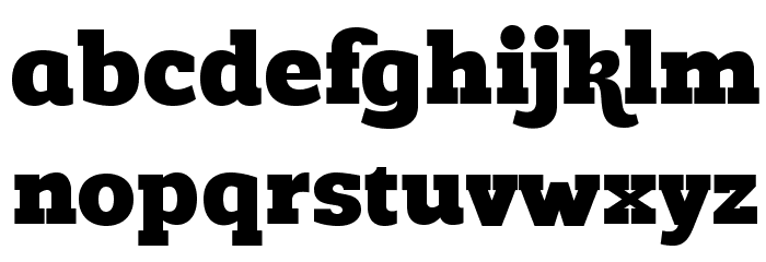 Romeral Font LOWERCASE