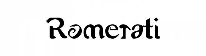 Romerati  baixar fontes gratis
