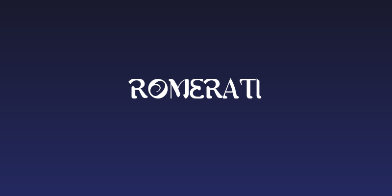 Romerati Social Header