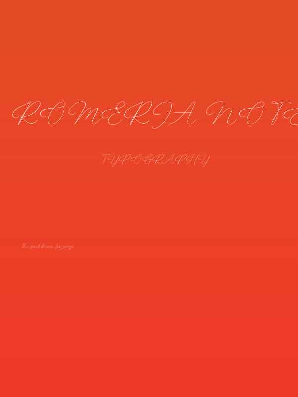 Romeria Notes PERSONAL USE Regular Poster