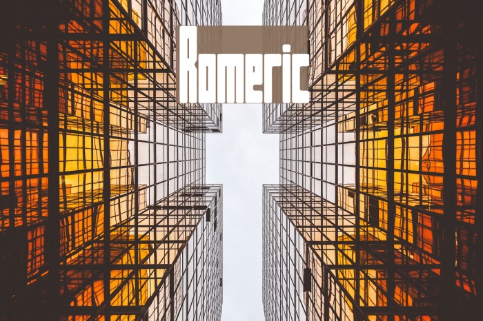 Romeric Font examples