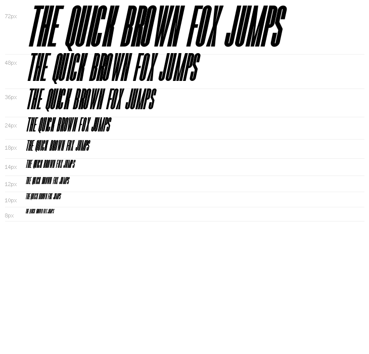 Romestone Italic Waterfall