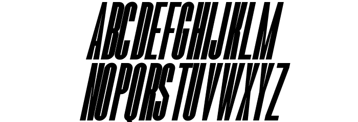 Romestone Italic Font LOWERCASE
