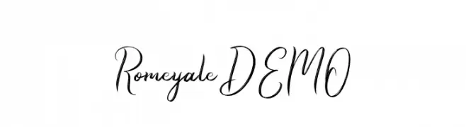 Romeyale DEMO  Fuentes Gratis Descargar