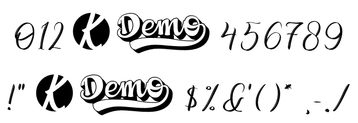 Romeyale DEMO Font OTHER CHARS
