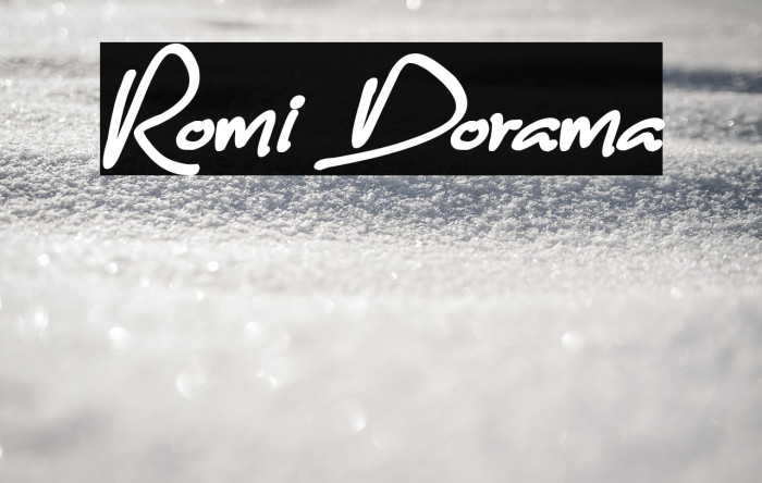 Romi Dorama Example 3