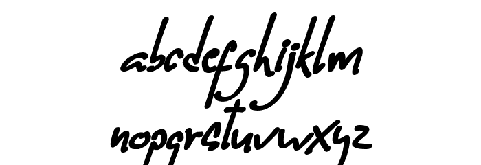 Romi Dorama Font LOWERCASE