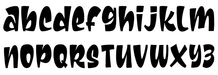 Romie Shine Regular Font LOWERCASE